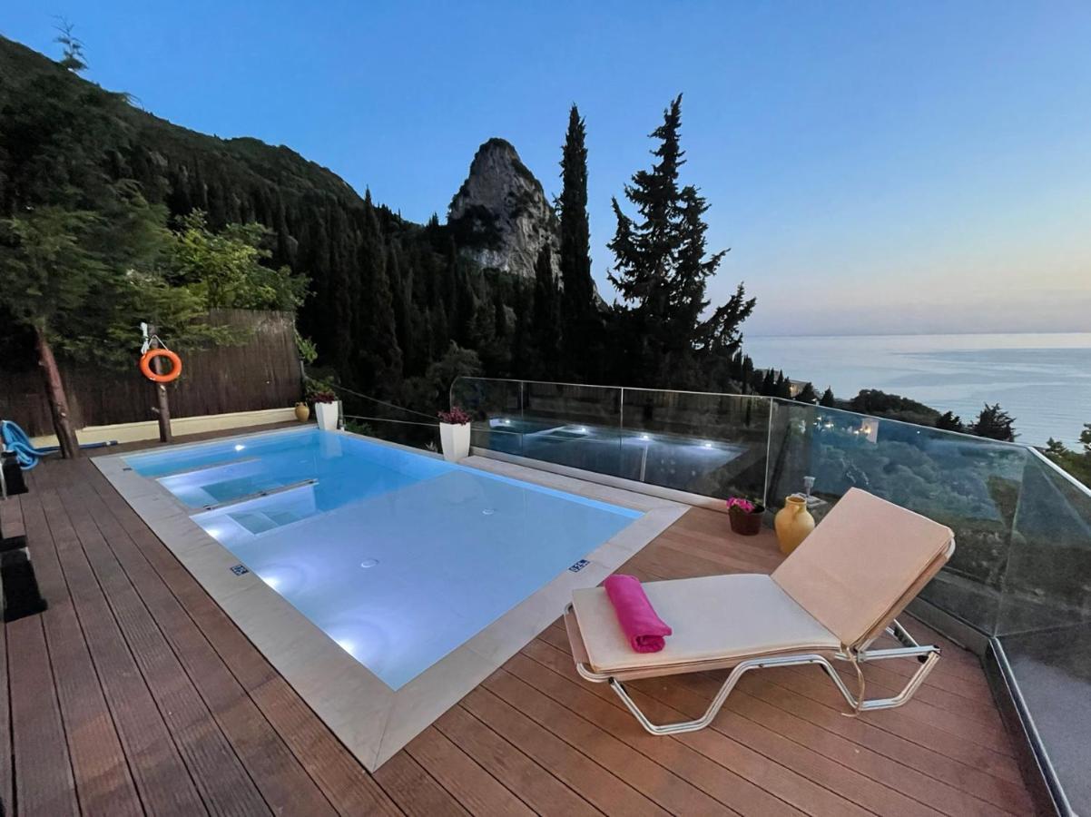 Casa Tramonto Beach View Agios Gordios  Exterior foto